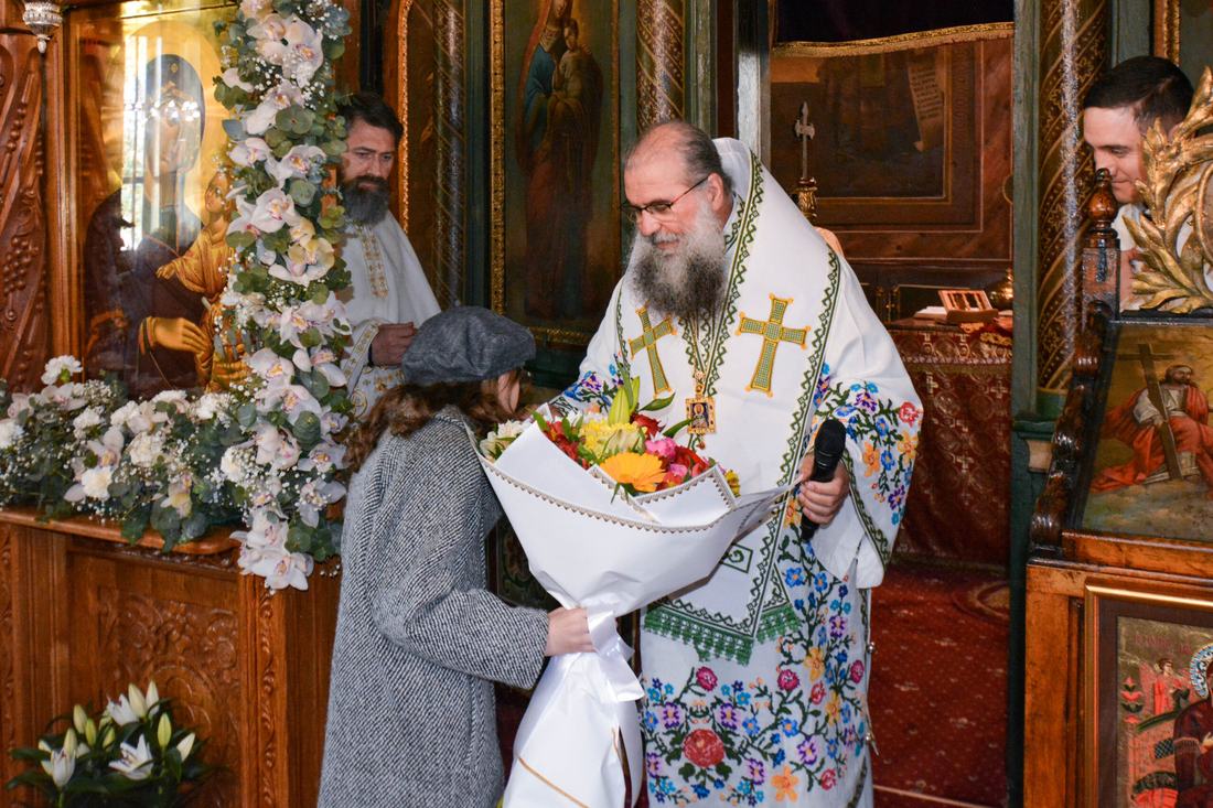 Final de slujbă, în Duminica Floriilor