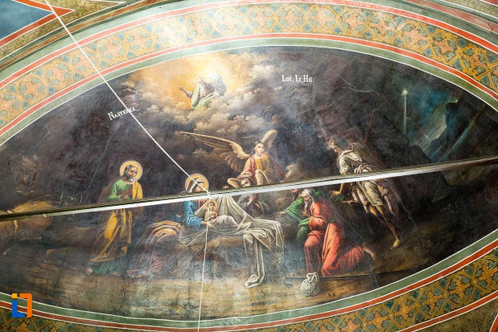 Pictură murală, scenă biblică